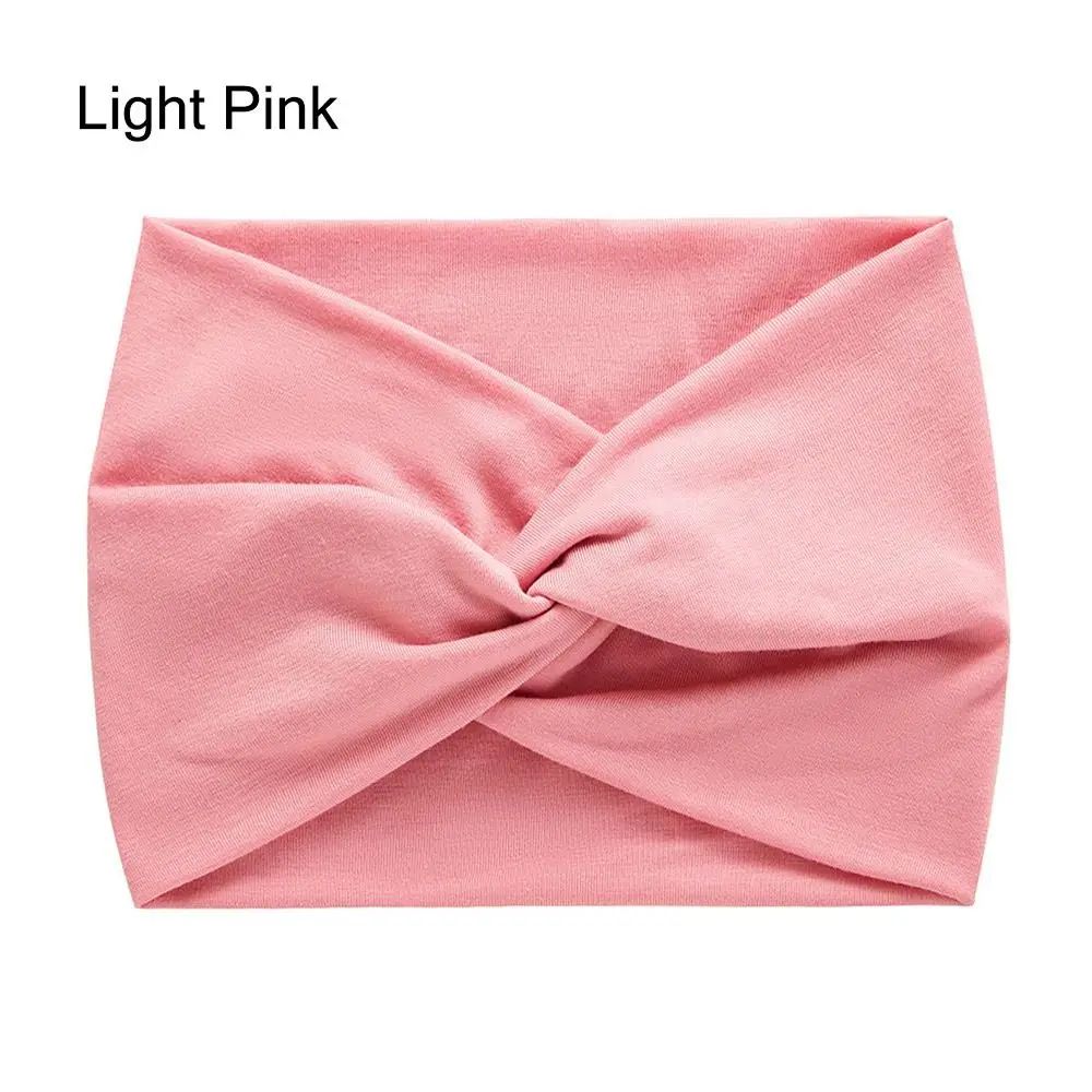 Extra Large Thick Twisted Headband for Women - Wide Turban Workout & Head Wrap