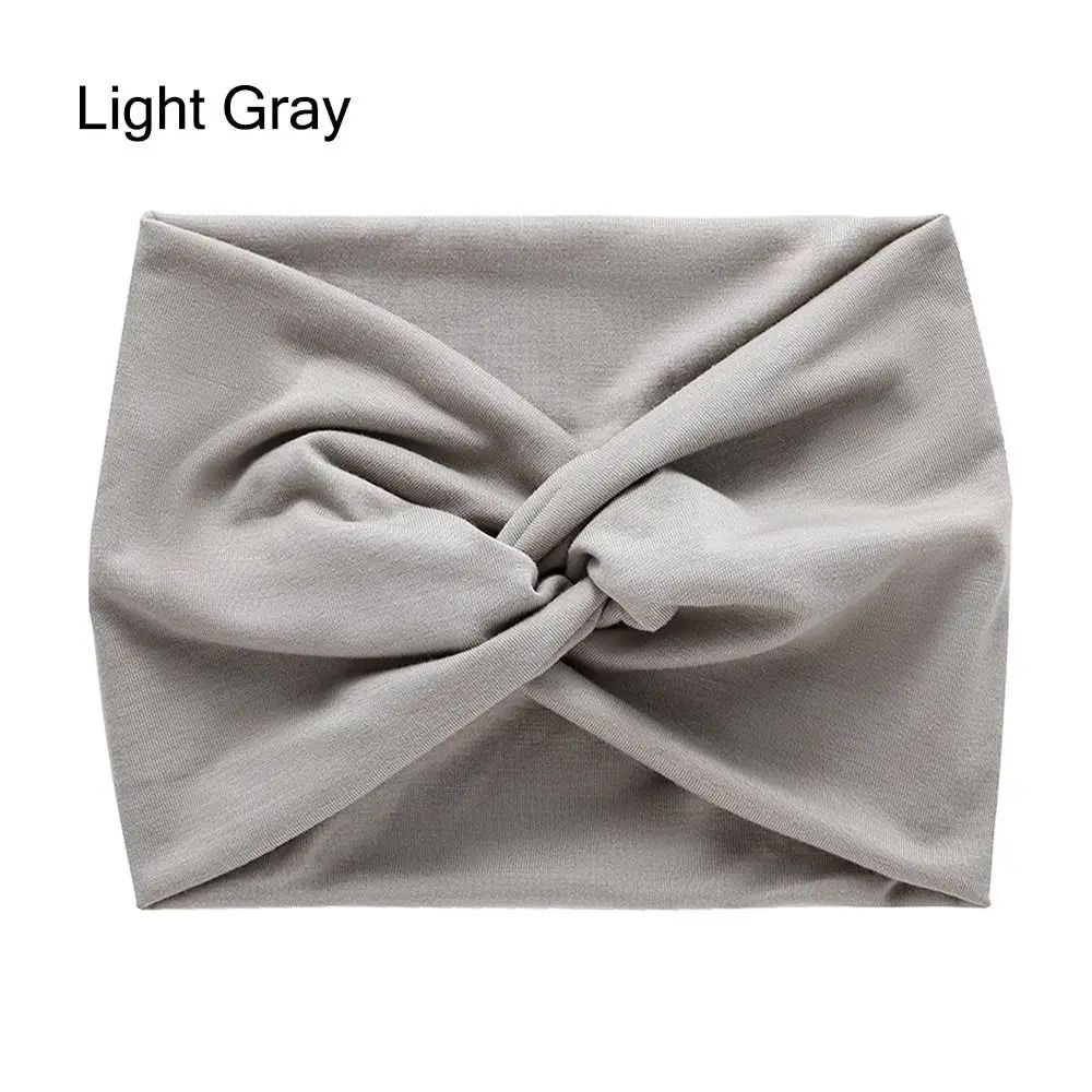 Extra Large Thick Twisted Headband for Women - Wide Turban Workout & Head Wrap