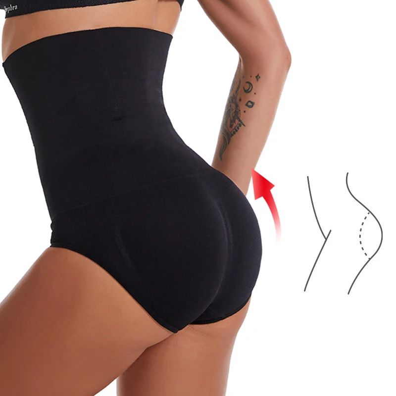 Seamless High Waist Shaping Panties for Women - Breathable Body Shaper & Slimming Tummy Corset