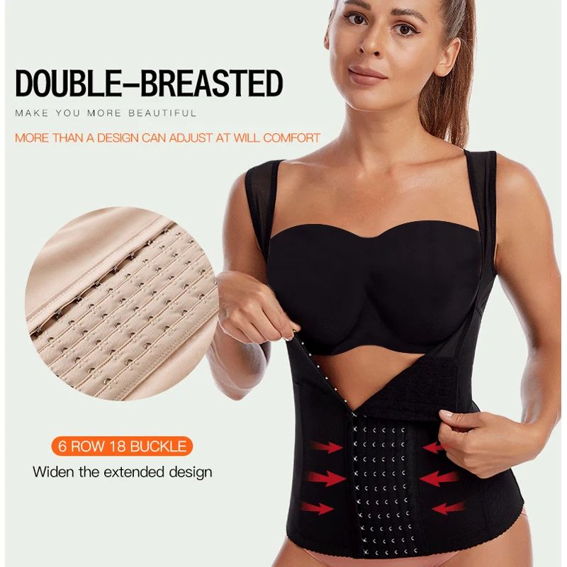 Slimming Waist Trainer Corset – Flat Belly Body Shaper for Women