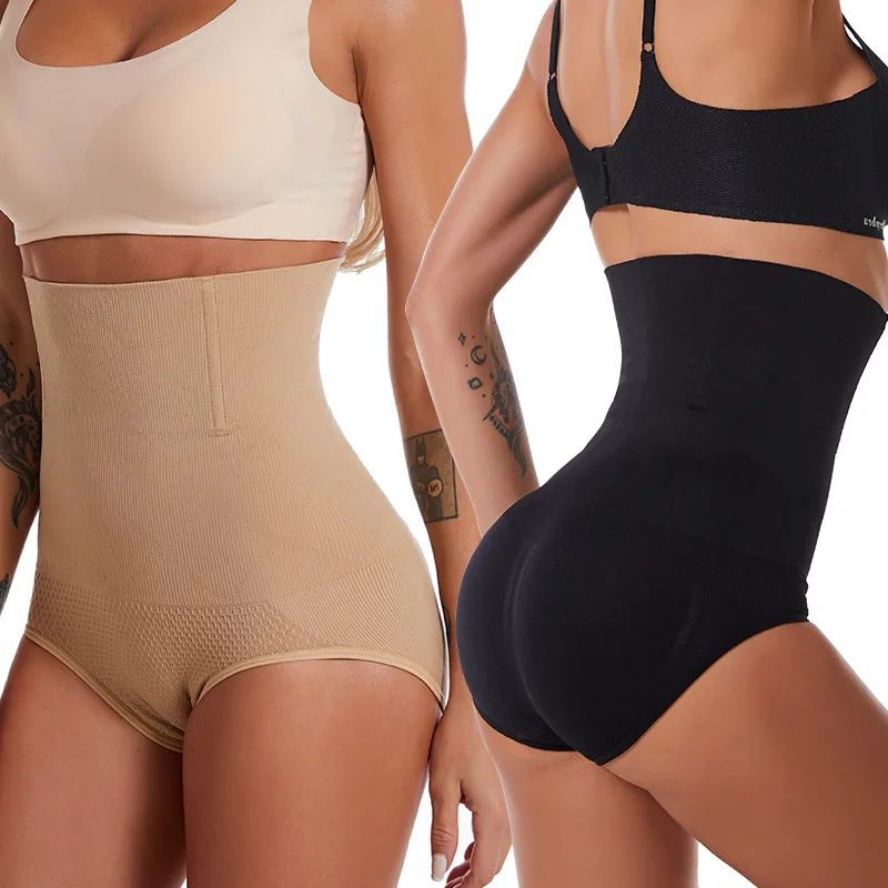 Seamless High Waist Shaping Panties for Women - Breathable Body Shaper & Slimming Tummy Corset