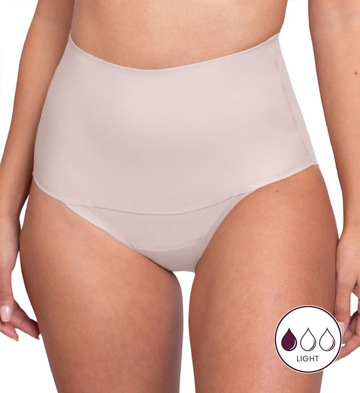 2PCS Leak-Proof Menstrual Panties – Mid Waist Ice Silk Period Underwear