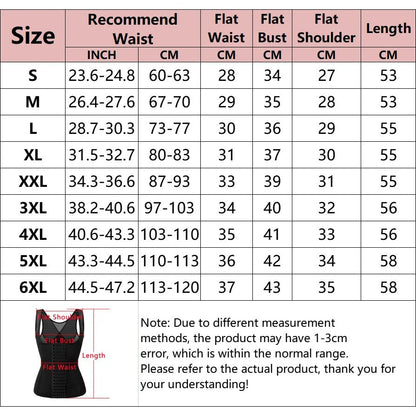 Slimming Waist Trainer Corset – Flat Belly Body Shaper for Women