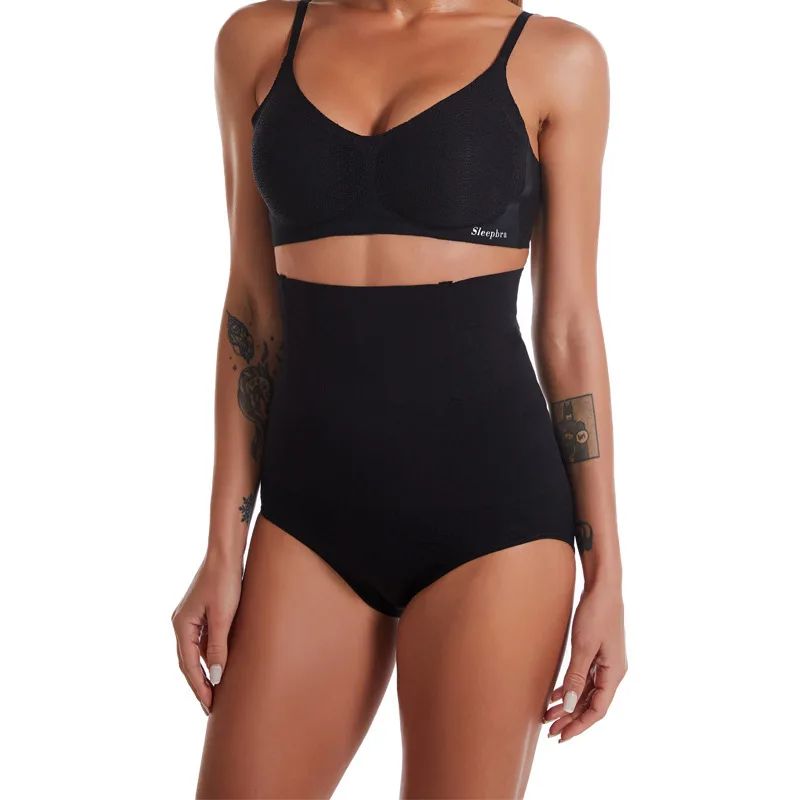 Seamless High Waist Shaping Panties for Women - Breathable Body Shaper & Slimming Tummy Corset