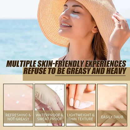 SPF 50+ Korean Sunscreen Rice Probiotic Sun Blocker - Skin Whitening, Anti-UV Facial Moisturizer 50ml